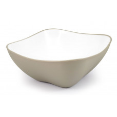 INSALATIERA S DIVA - 1L - 20x20x8CM Antracite/Tortora (16pz)